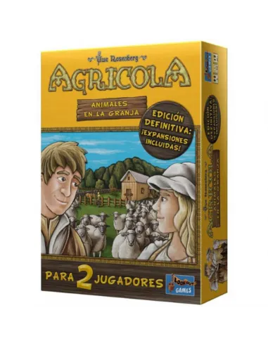 Agricola para 2 Jugadores - Animales en la Granja - Independiente