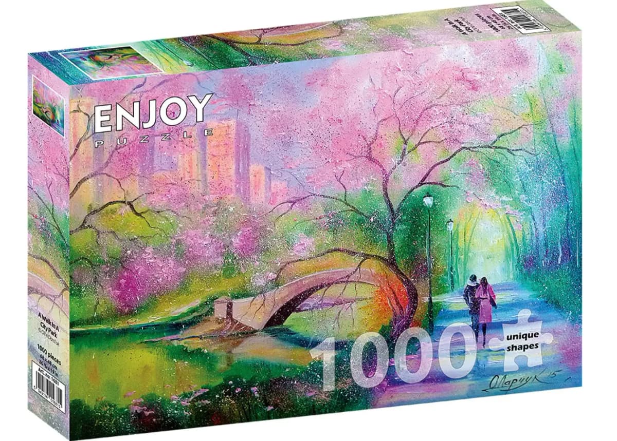 A Walk In A City Park - Puzzle Enjoy 1000 Pzs